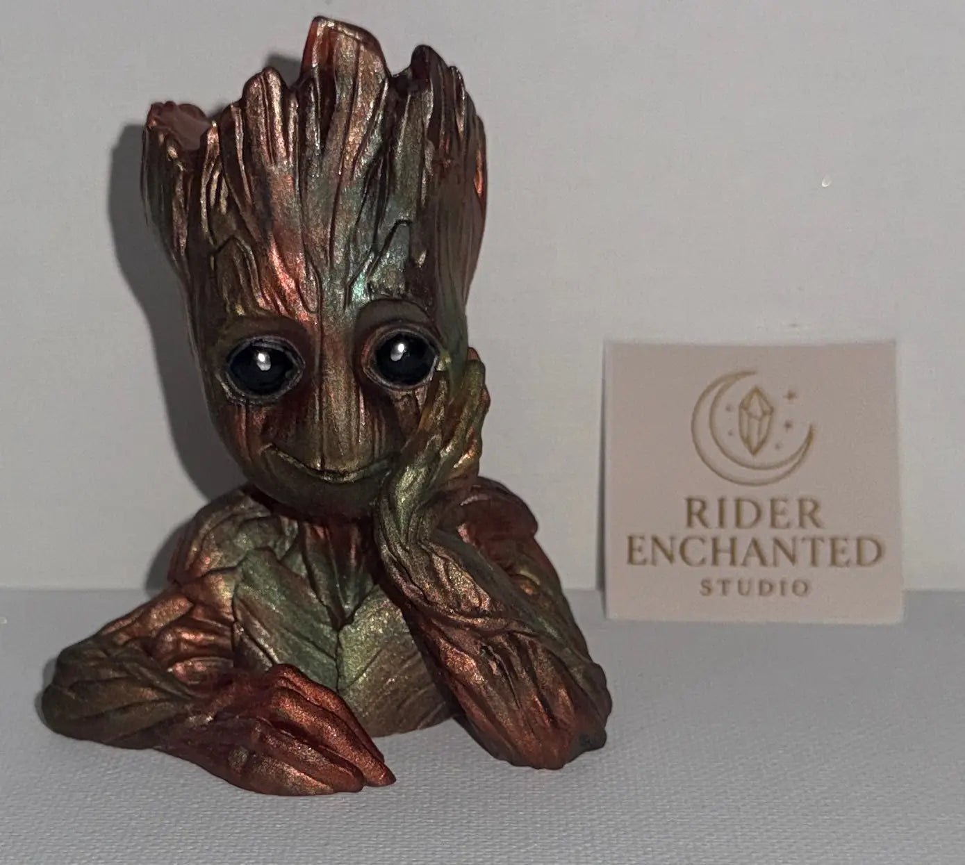 Tree Figurine – Cute, Earthy, and Full of Charm-3-inches Rider Enchanted Studio