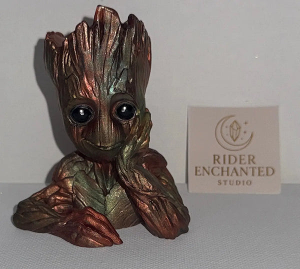 Tree Figurine – Cute, Earthy, and Full of Charm-3-inches Rider Enchanted Studio