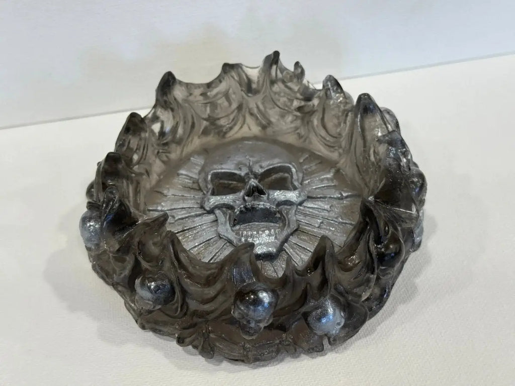Coin/Key Holder with Skulls 5" - Rider Enchanted Studio