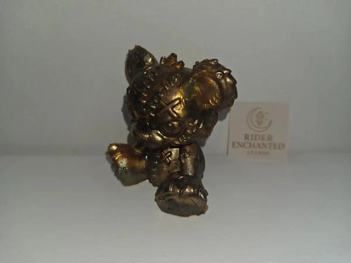 Cursed Bear Figurine – Stitchwork Edition