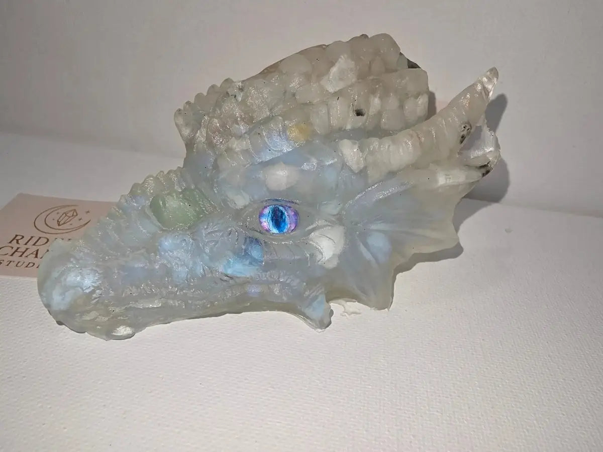 Enchanted Dragon Head Resin Rider Enchanted Studio