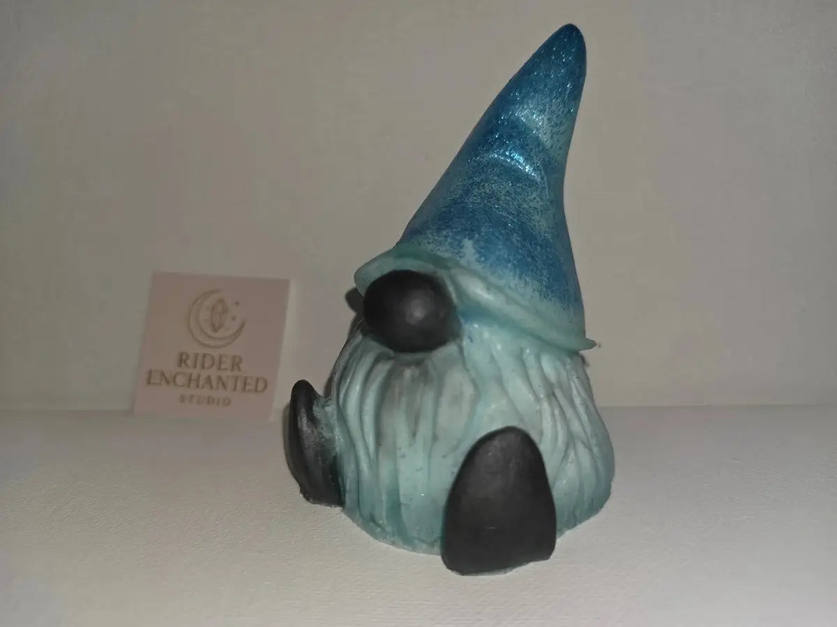 Handcrafted Gnome – Whimsical Home & Garden Guardian Rider Enchanted Studio