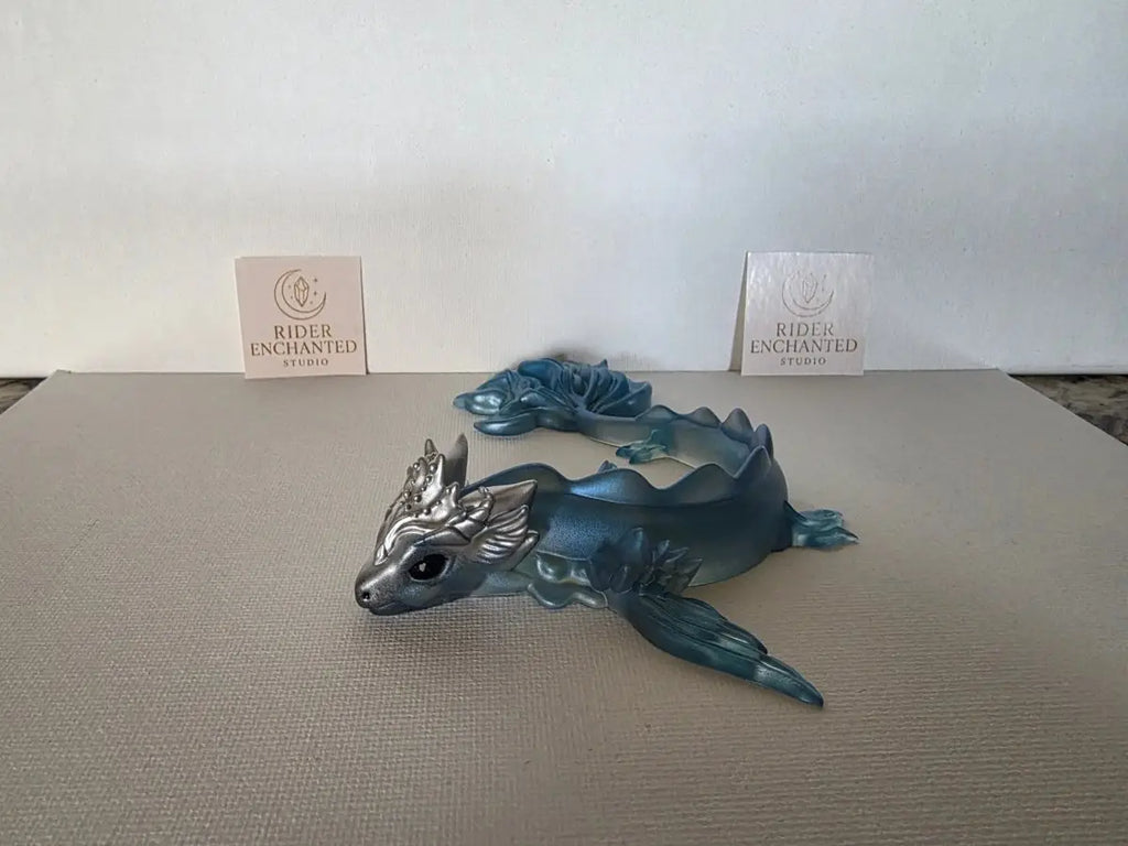Ice Dragon – Keeper of Winter Magic Rider Enchanted Studio