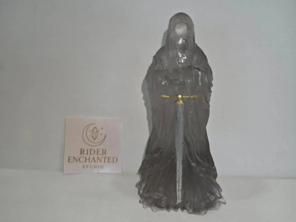 Knight Wraith Figurine – 3-Inch Dark Fantasy Knight Statue | Rider Enchanted Studio Rider Enchanted Studio
