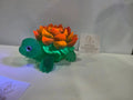 Mystic Blooming Glow Resin Sea Turtle Figurine