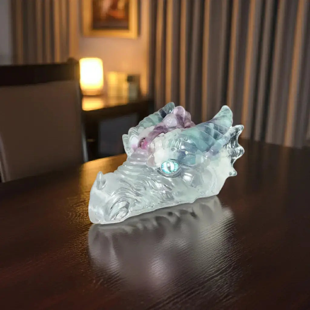 Resin Dragon Heads - Rider Enchanted Studio