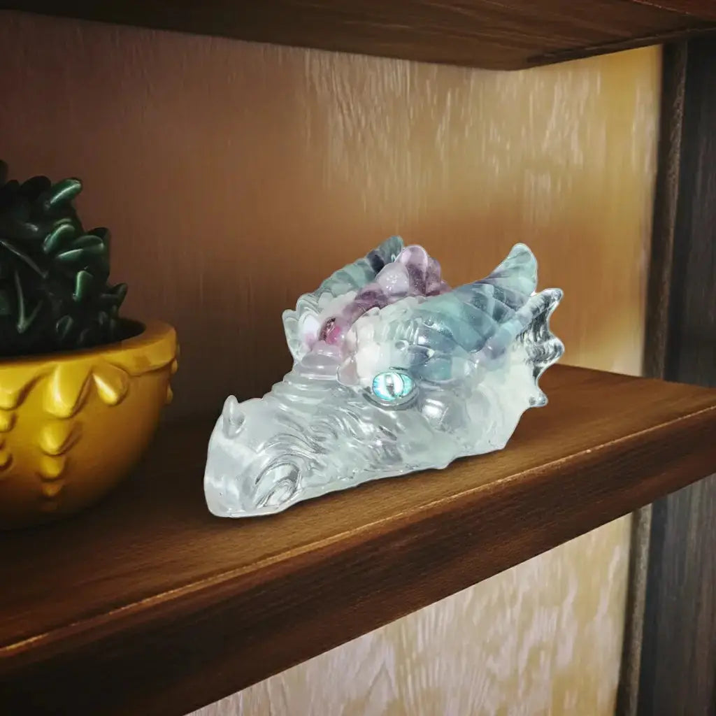 Resin Dragon Heads - Rider Enchanted Studio
